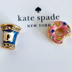 ☕️🍩 NWT Kate Spade Coffee Break Earrings
